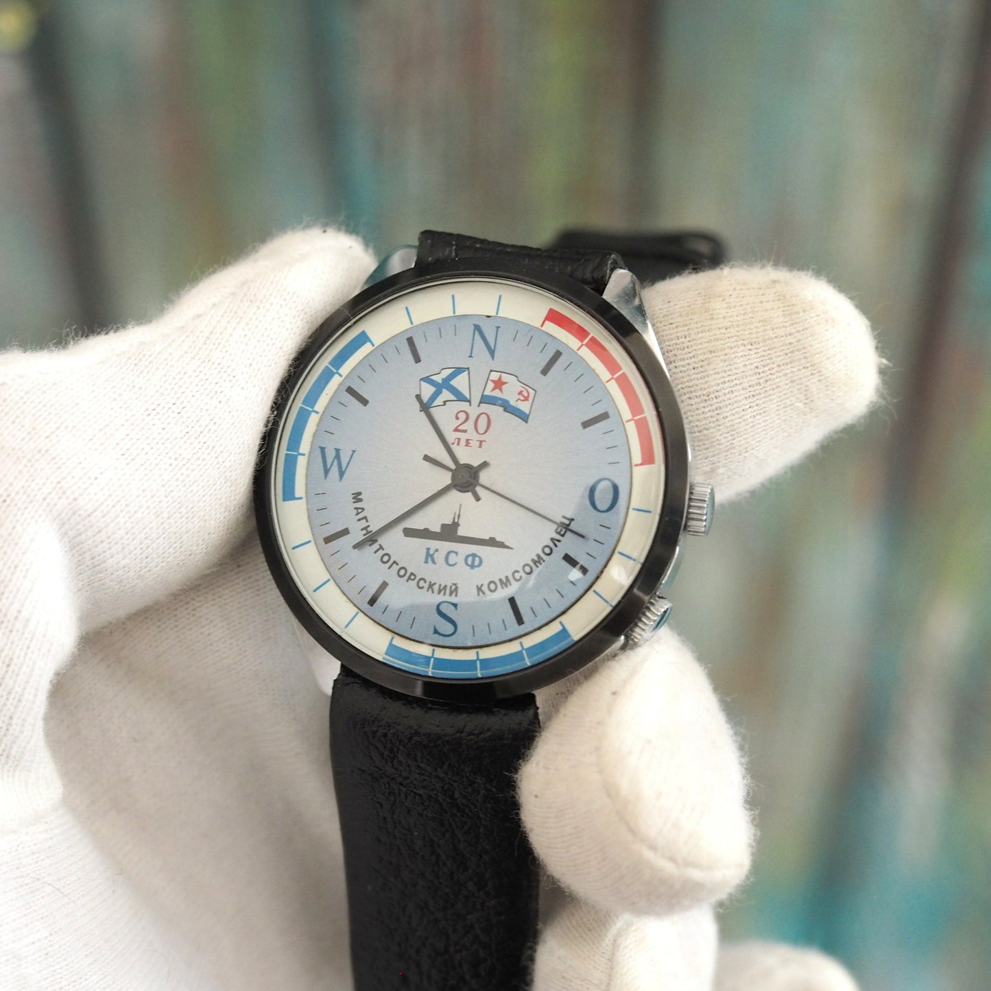 Copy of Copy of RAKETA  24h - vintage mechanical wind up men's watch Raketa  24-hour Watch  's, rare  24 hours watch Raketa, mint , unworn