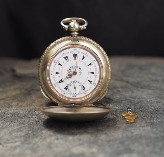 Rare Antique  unbranded pocket watch 1850-60's made for the Ottoman Empire