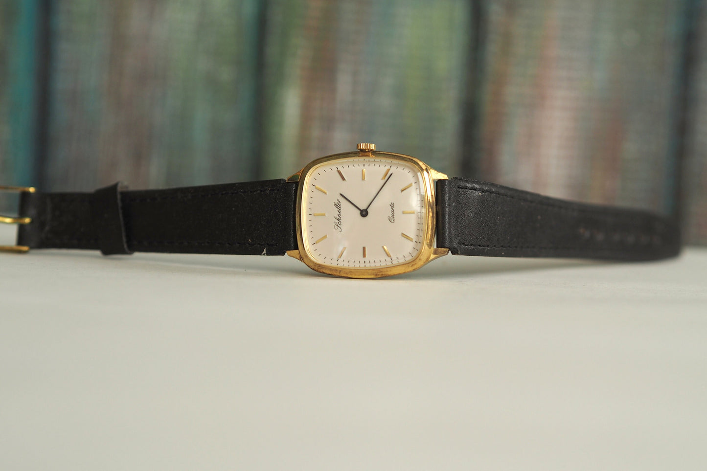 Schneller  -  quartz  German men's watch - 1990's, mint condition, unworn