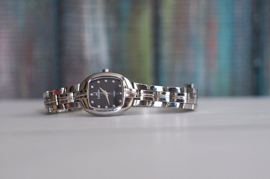 LEXOR  -  1990's stainless  quartz women's watch, vintage quartz women's watch