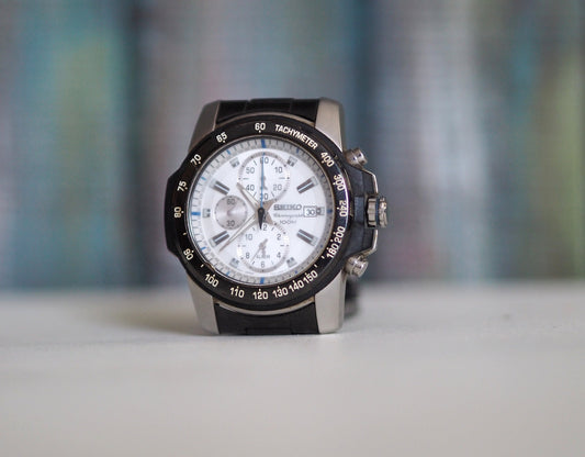 SEIKO Criteria limited edition Alarm Chronograph  7t62-0jt0 , Japanese quartz men's watch -Seiko 0312/1000