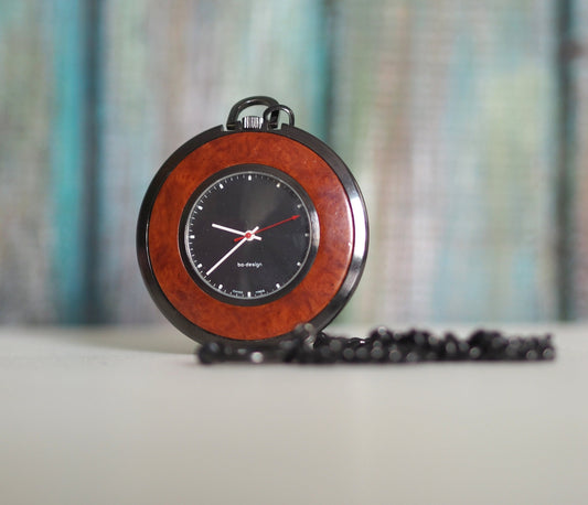 BO DESIGN  Swiss made mechanical wind up pocket Watch