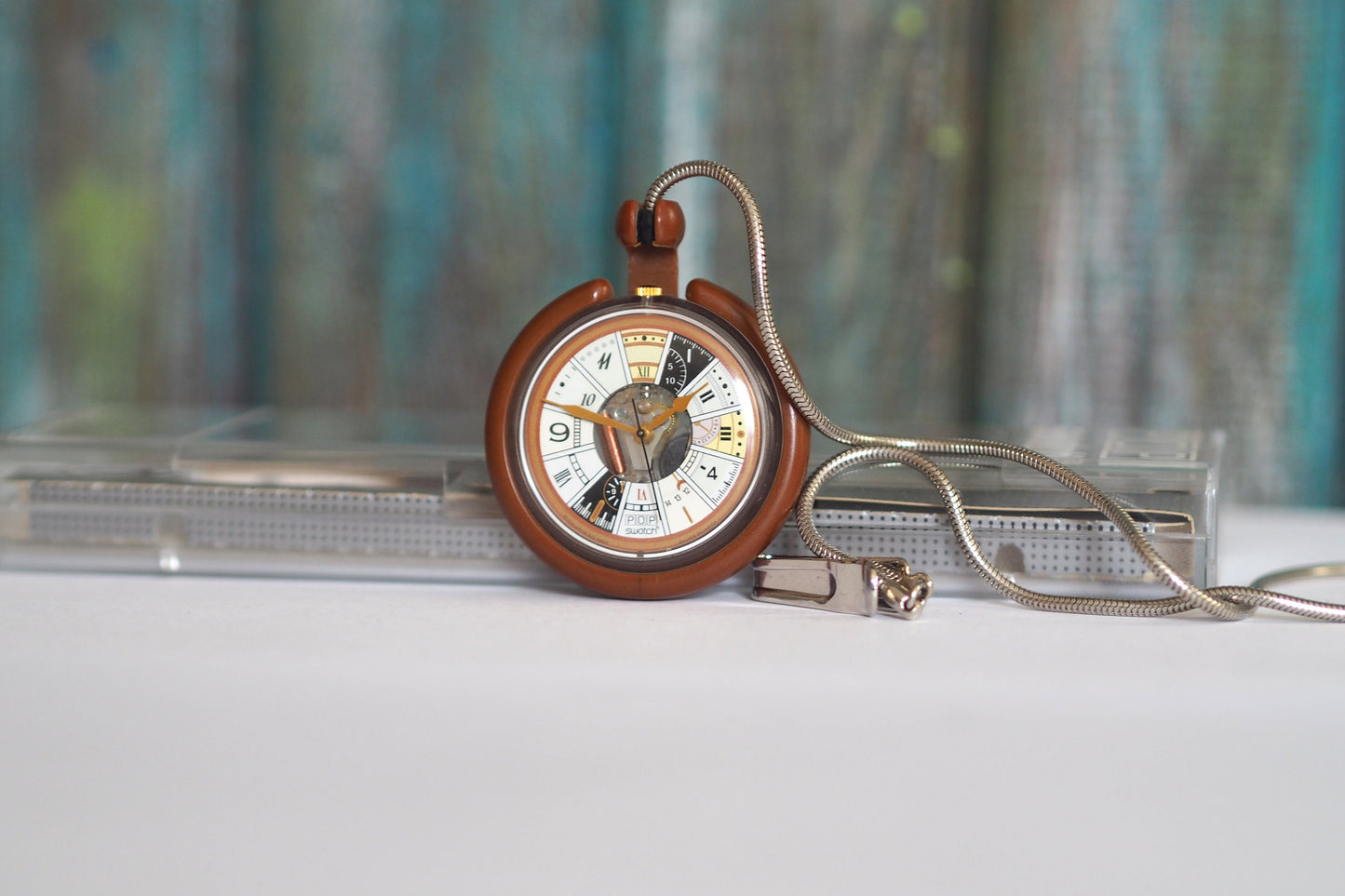 POP SWATCH pocket watch   - Swiss made   Watch Swatch   ,  Vintage quartz  watch