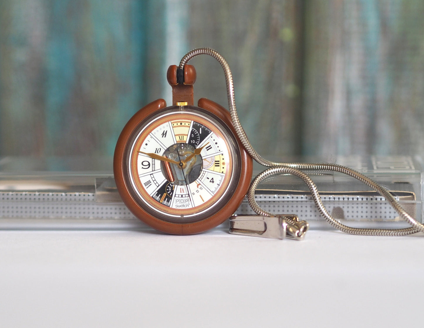 POP SWATCH pocket watch   - Swiss made   Watch Swatch   ,  Vintage quartz  watch