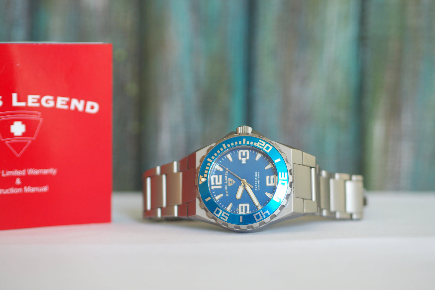 Swiss Legend Expedition Blue/Steel Ø46 mm