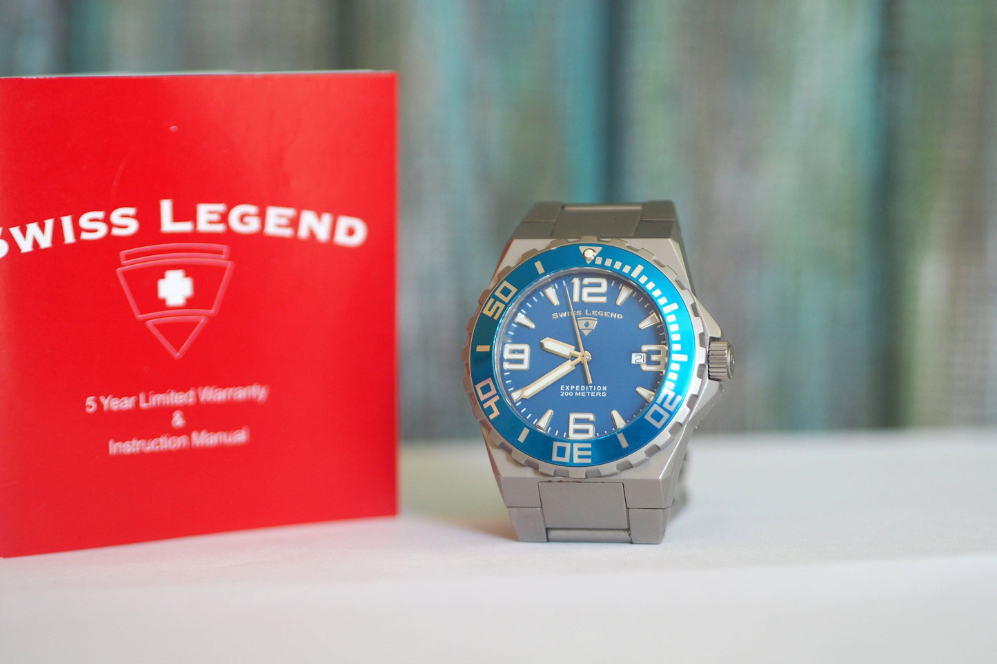 Swiss Legend Expedition Blue/Steel Ø46 mm