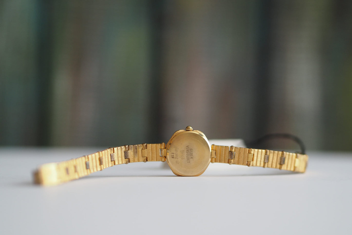 EMKA Geneve  - gold plated solid silver .925  Swiss made women's watch Emka - unworn, mint condition