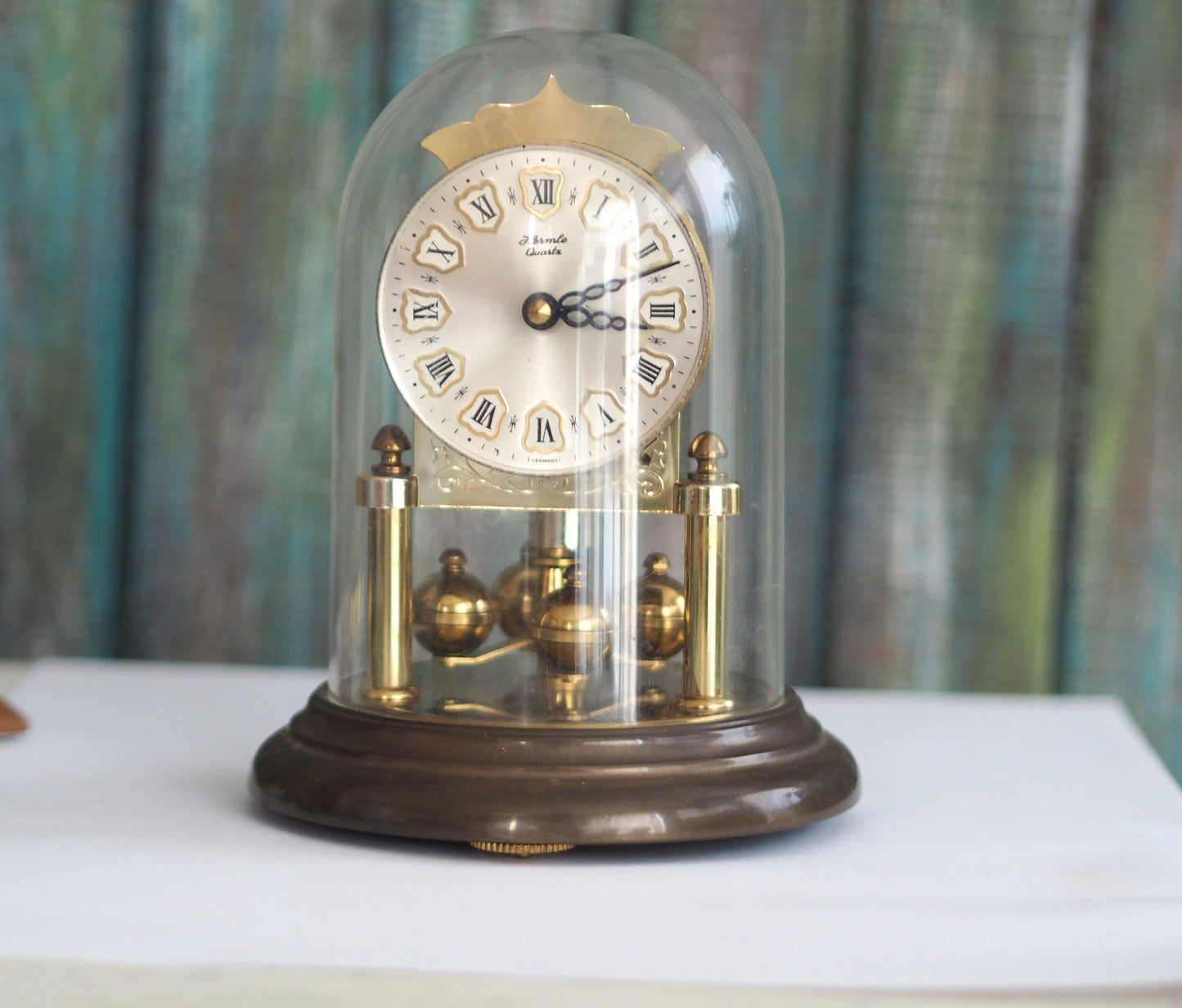 HERMLE German quartz  dome clock