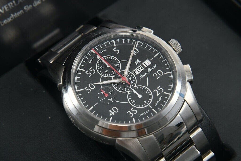 JEAN MARCEL Astrum Chrono Automatic, mod.360.266.33  ref. 160.266- mint condition, unworn