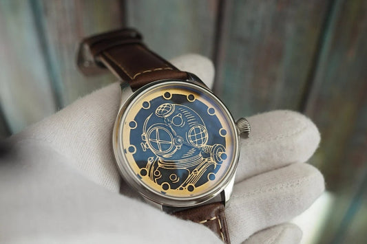 ETA 6498 Custom made steampunk style mechanical wind up watch, , custom made watch, steampunk watch