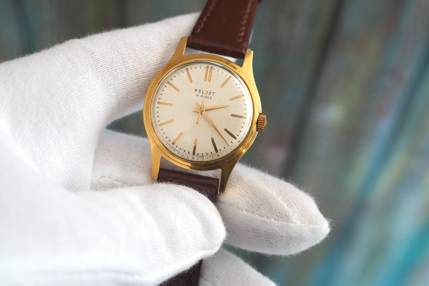 Poljot  Classic -  1950's vintage mechanical wind up men's watch