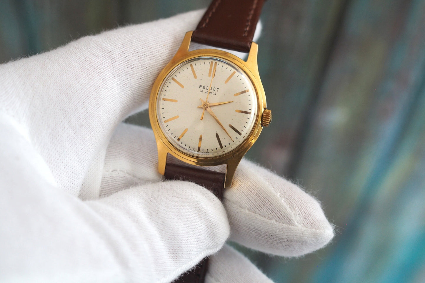 Poljot  Classic -  1950's vintage mechanical wind up men's watch