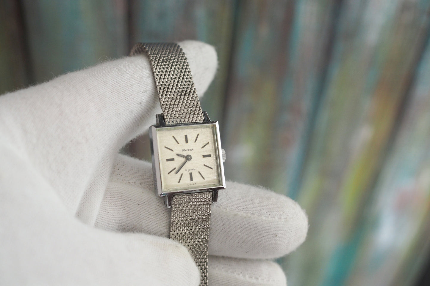 SEKONDA - Vintage mechanical wind up Women's Watch , vintage watch