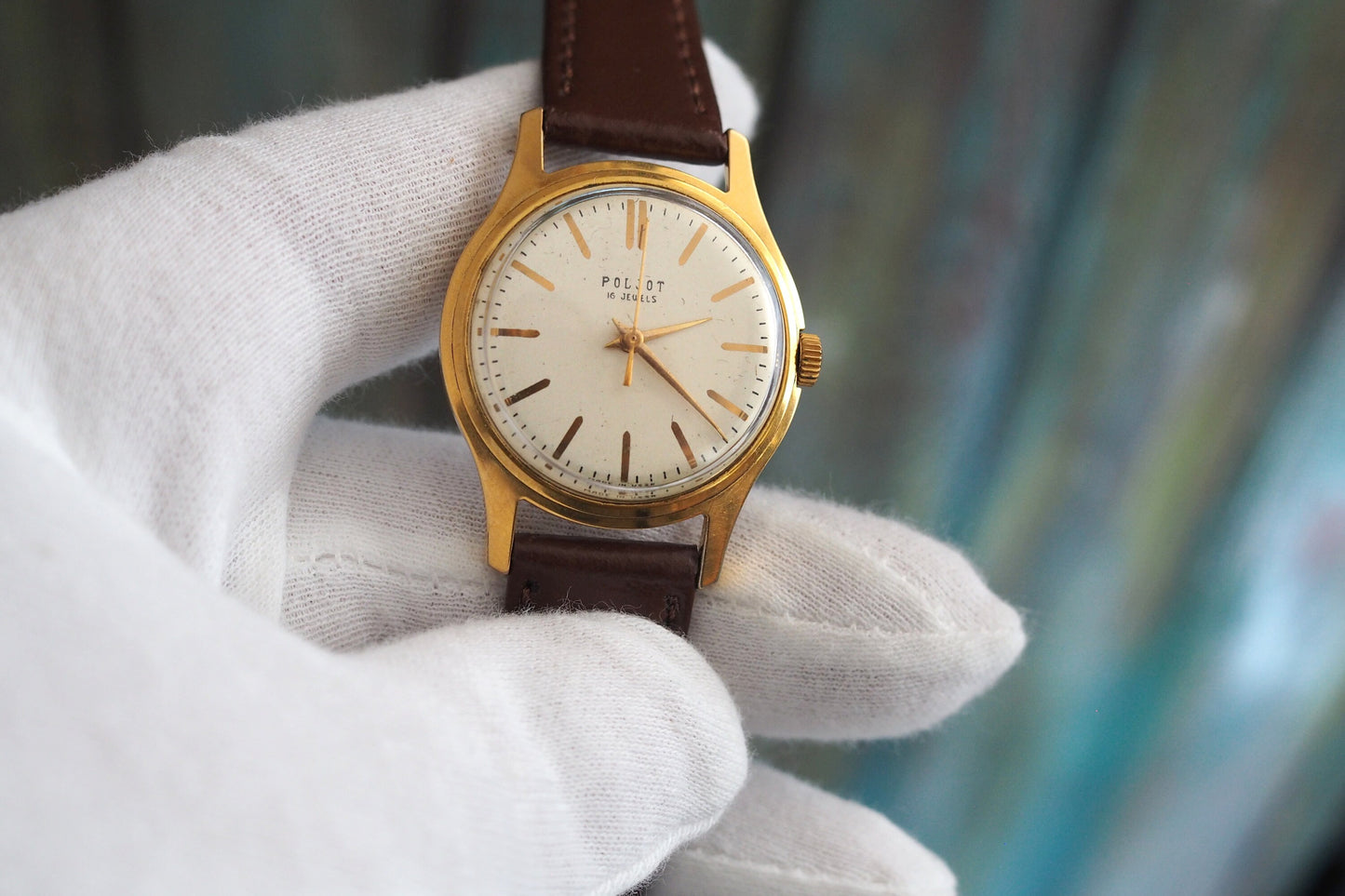 Poljot  Classic -  1950's vintage mechanical wind up men's watch