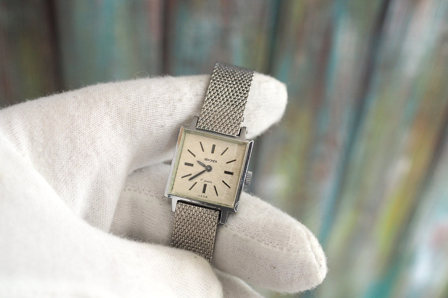 SEKONDA - Vintage mechanical wind up Women's Watch , vintage watch