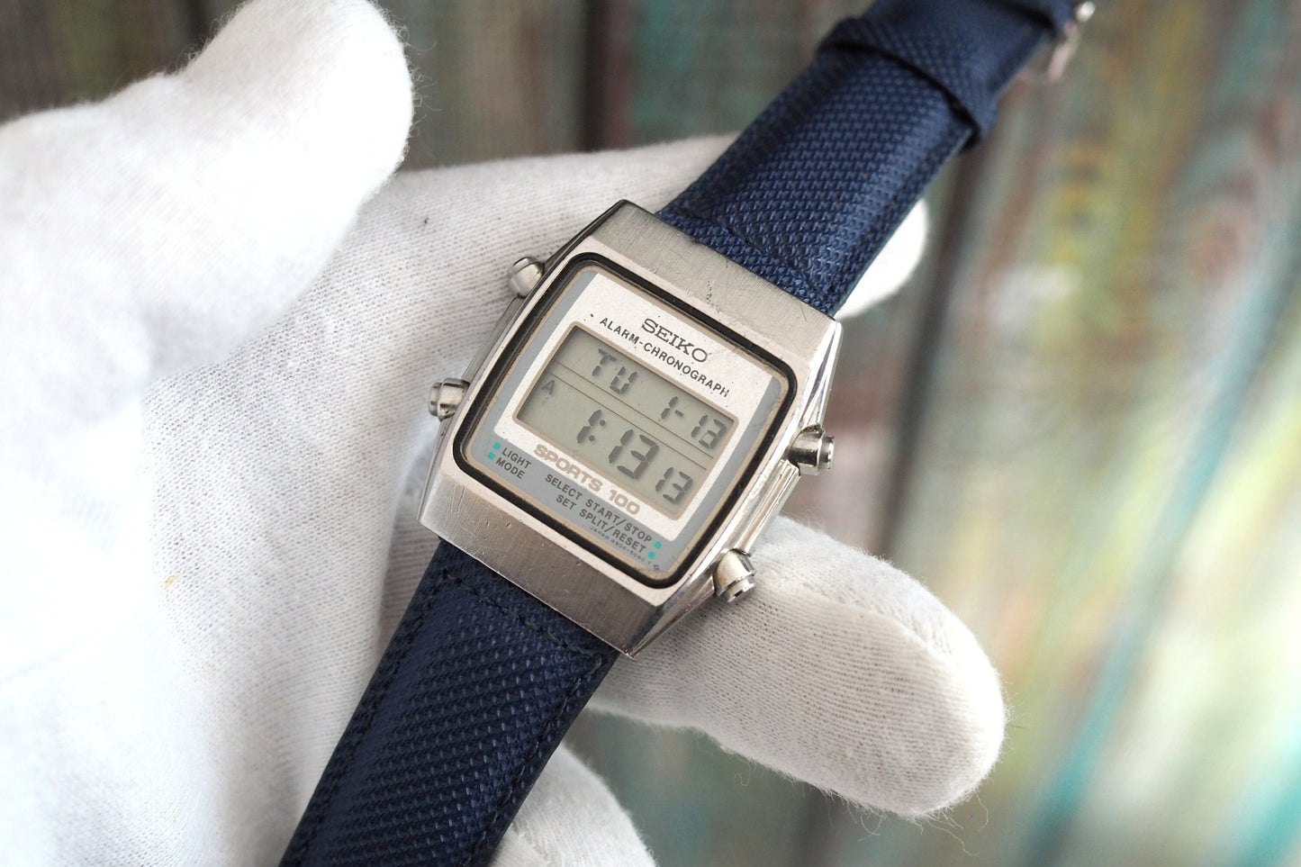 SEIKO  Sports 100 A904-5070  Rare Japanese LCD  men's watch -Seiko  ref.575236, vintage lcd men's watch