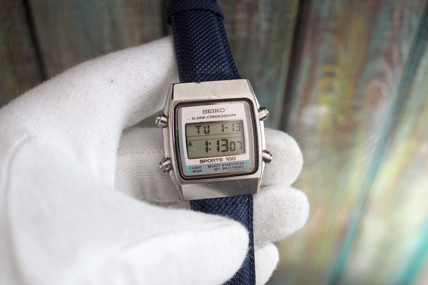 SEIKO  Sports 100 A904-5070  Rare Japanese LCD  men's watch -Seiko  ref.575236, vintage lcd men's watch