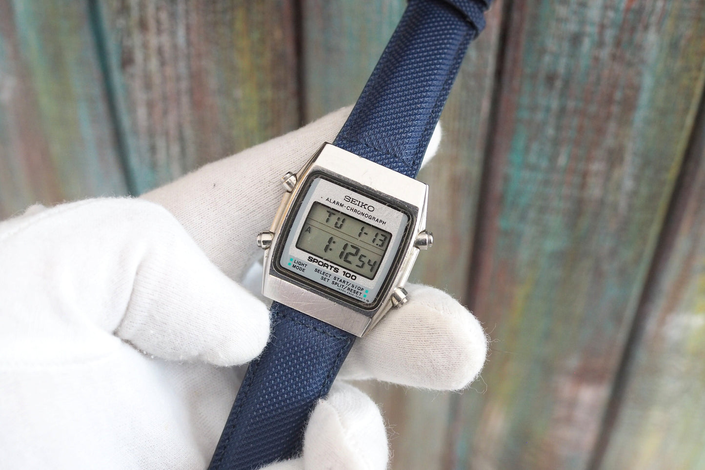 SEIKO  Sports 100 A904-5070  Rare Japanese LCD  men's watch -Seiko  ref.575236, vintage lcd men's watch