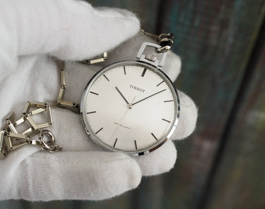 TISSOT Stylist  vintage mechanical Swiss made pocket watch TISSOT Stylist