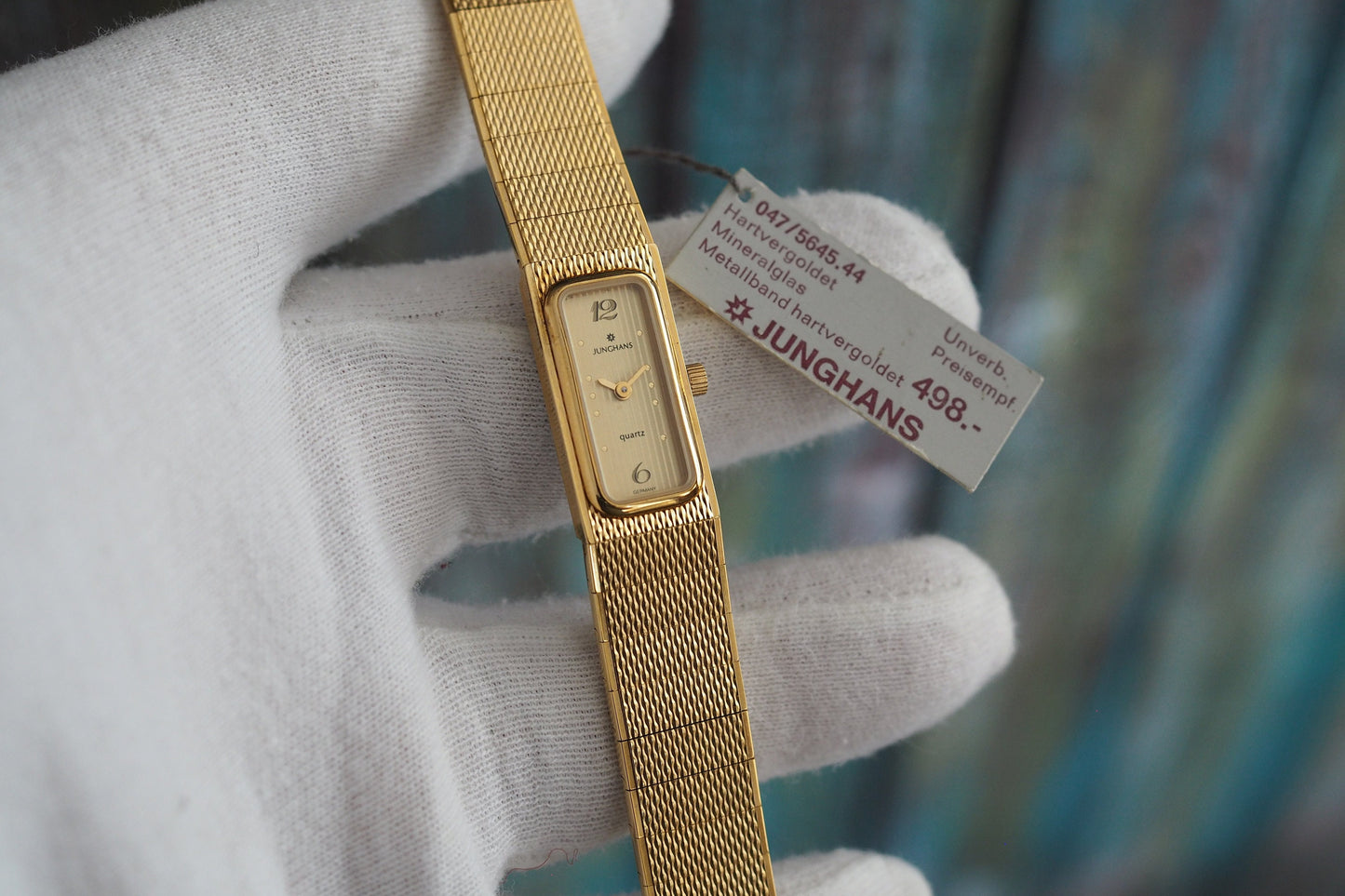 JUNGHANS - German Quartz Women's Watch Junghans - NOS, mint condition, unworn , vintage German quartz  bracelet women's watch