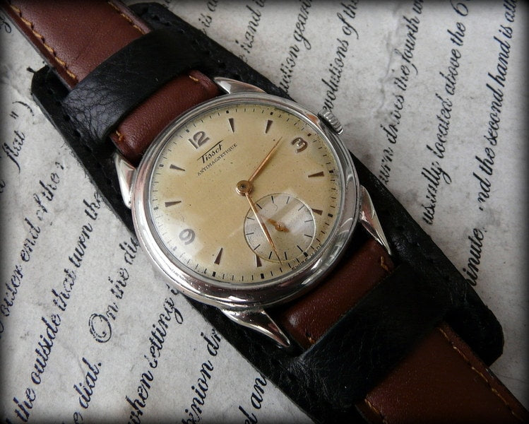 CHs TISSOT & FILS Watch, Swiss men's watch Tissot - 1940's, Swiss made mechanical wind up mens watch